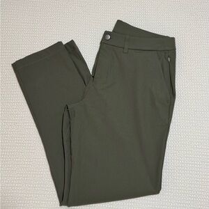Men's Lululemon ABC pant Olive green